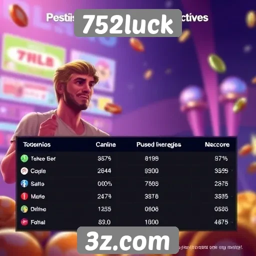 Estatísticas de jogadores ativos do 752luck