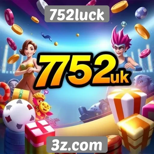 Exploração das ofertas de jogos no site 752luck