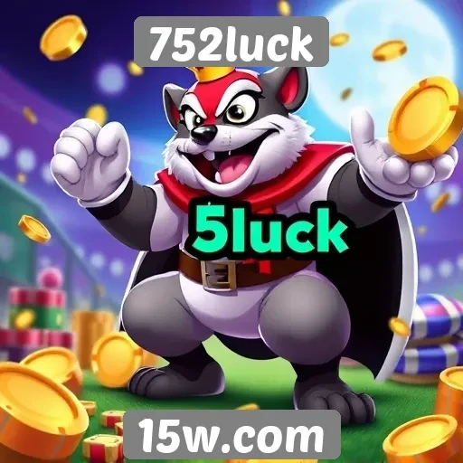 Variedade de jogos disponíveis no 752luck